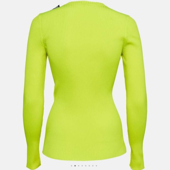 BALENCIAGA | LS Ribbed Knit Crew | M - Picture 3 of 4